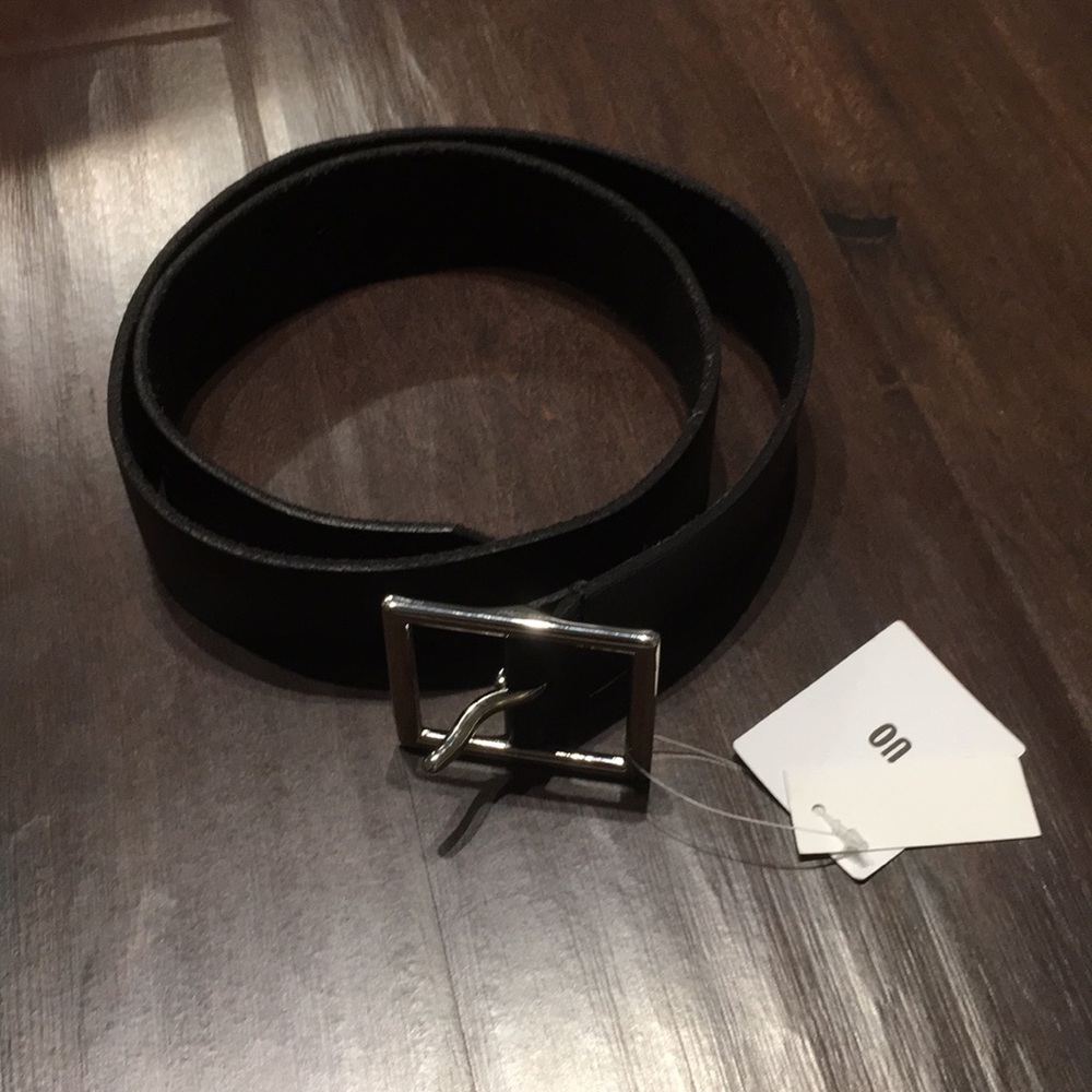 urban square buckle belt